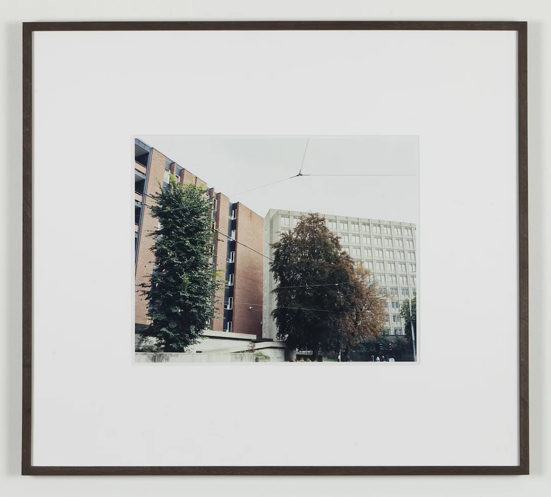 Fredrik Vaerslev My Architecture (Oslo #13) 2008-2011 Chromeogenic print on fuji archival grey photo paper 65 x 72.5 cm / 25.5 x 28.5 in framed