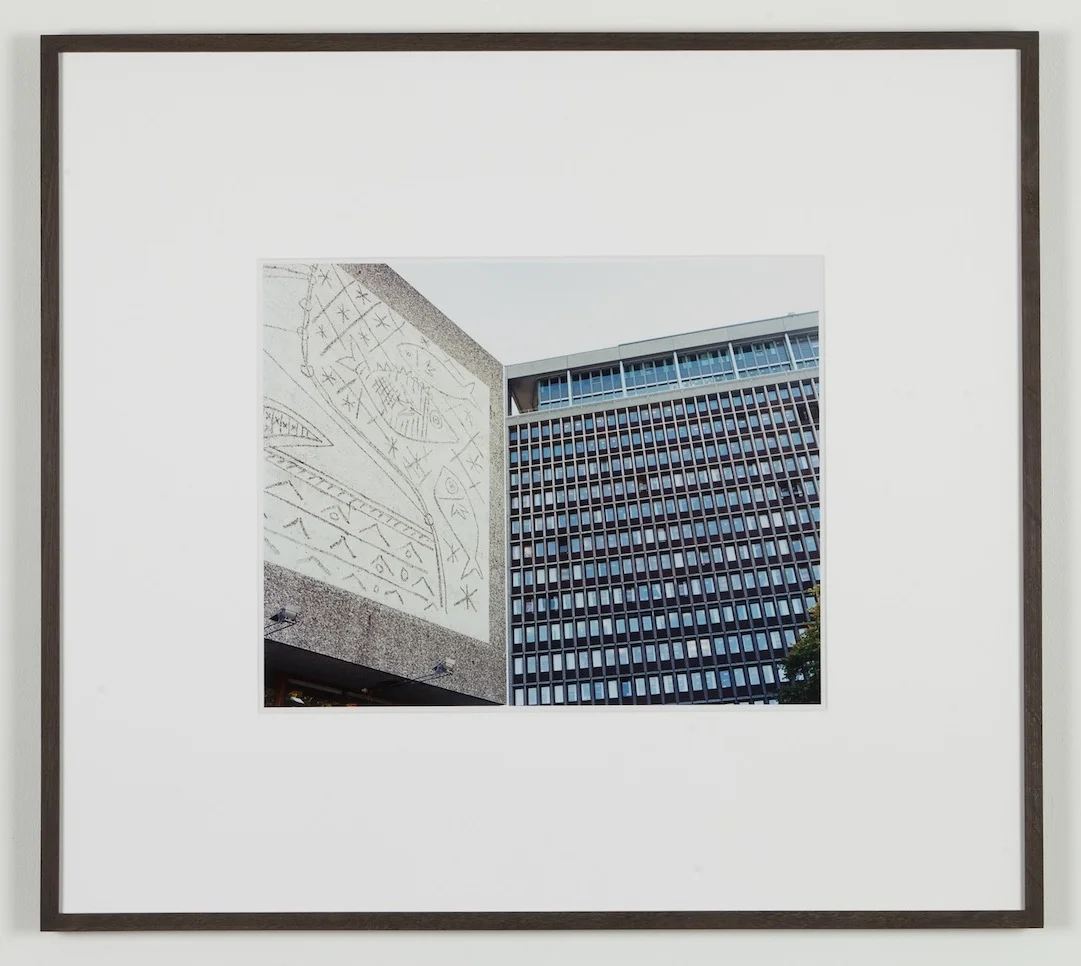 Fredrik Vaerslev My Architecture (Oslo #15) 2008-2011 Chromeogenic print on fuji archival grey photo paper 65 x 72.5 cm / 25.5 x 28.5 in framed