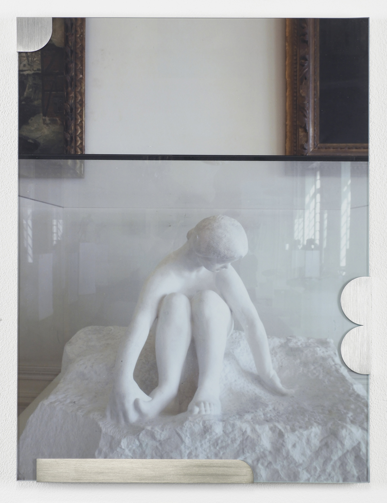     Buhuu Suite (Girl in snow) 2011 C-print, stainless steel clips, clip frame 40 x 30 x 1.5 cm / 15.7 x 11.8 x 0.6 in 