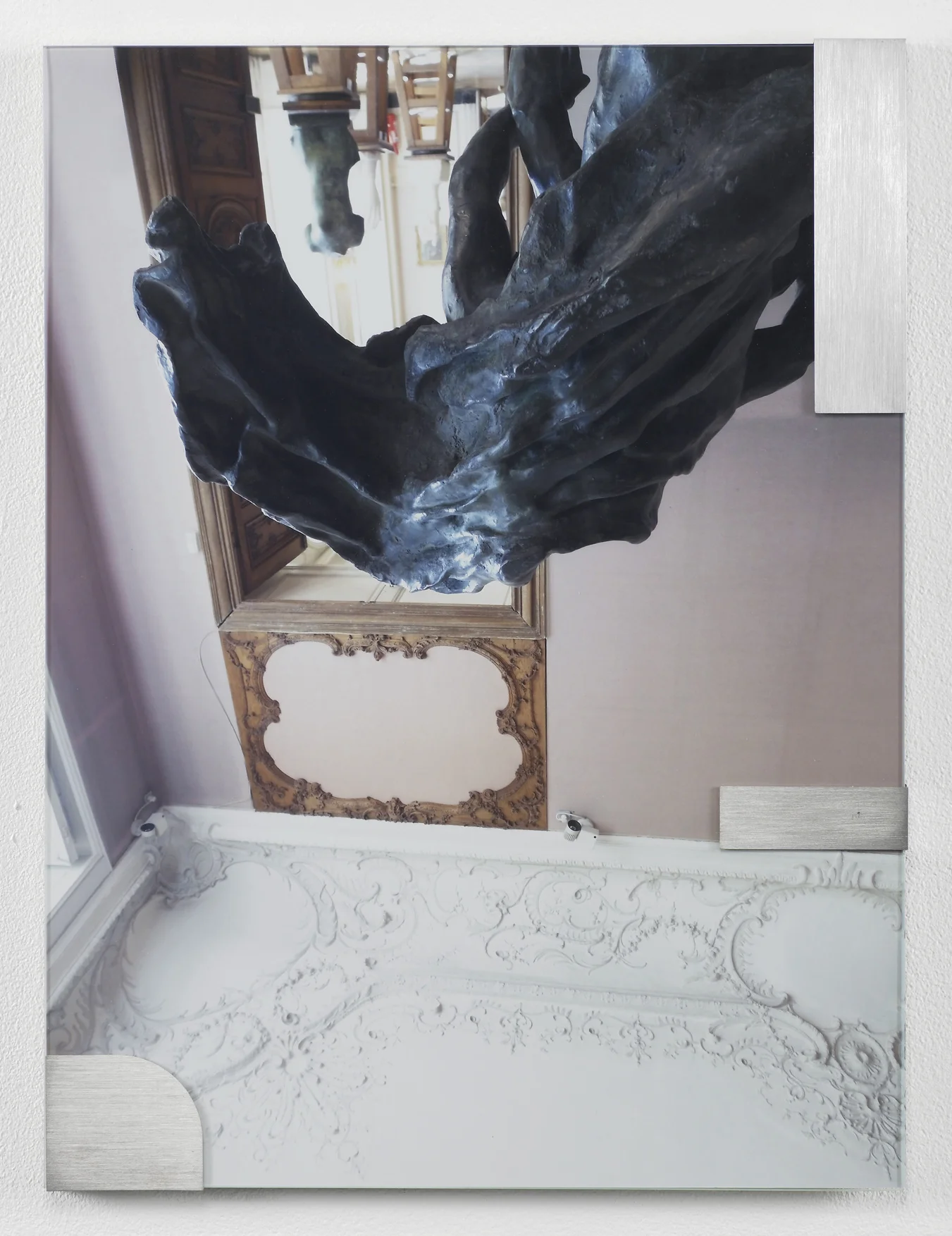 Buhuu Suite (Upside down cloak) 2011 C-print, stainless steel clips, clip frame 40 x 30 x 1.5 cm / 15.7 x 11.8 x 0.6 in