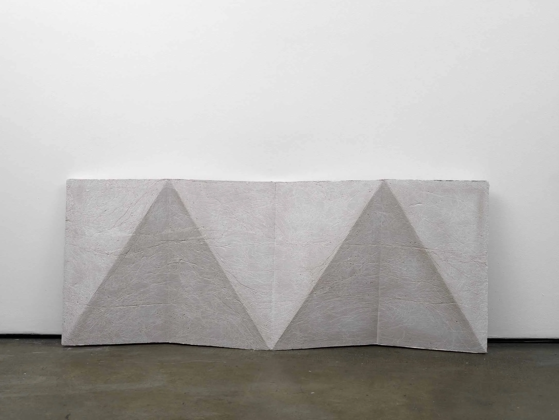 cope (working title) 2011 Concrete 78 x 198 x 14 cm / 30.7 x 78 x 5.5 in