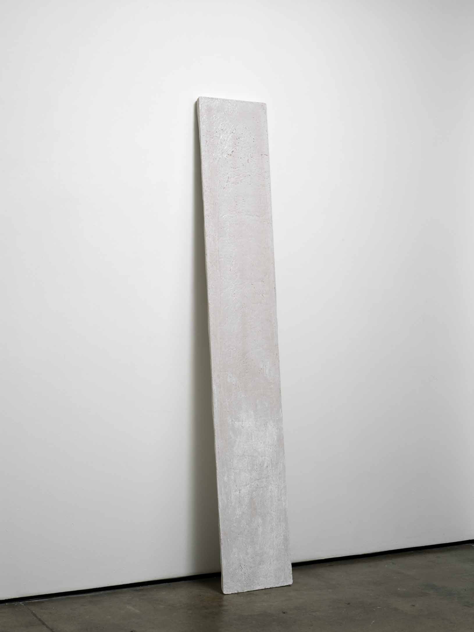      j (working title)    2011    Concrete    200 x 32 x 2.5 cm / 78.7 x 12.5 x 1 in  