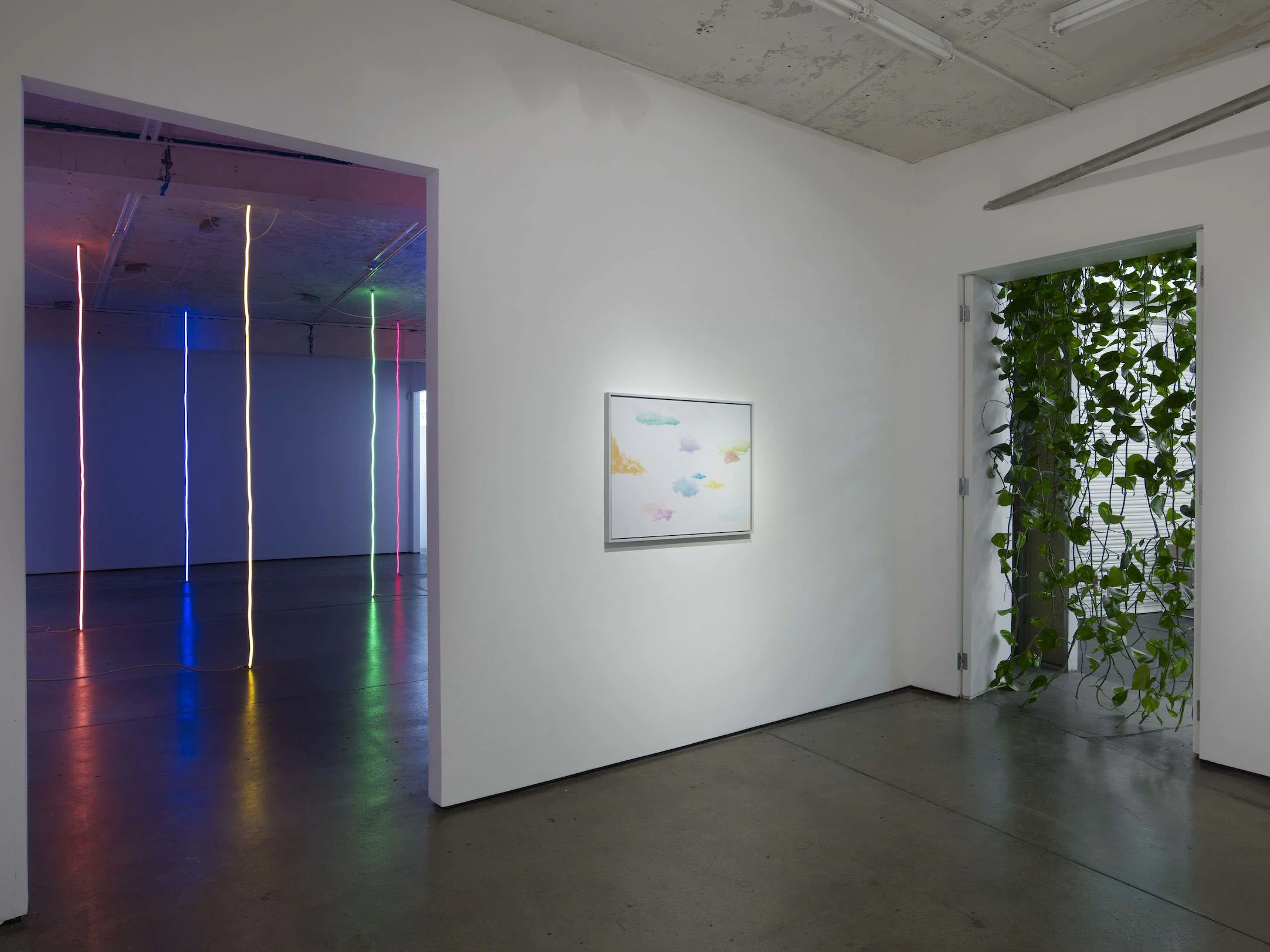 Installation view Herald St, London