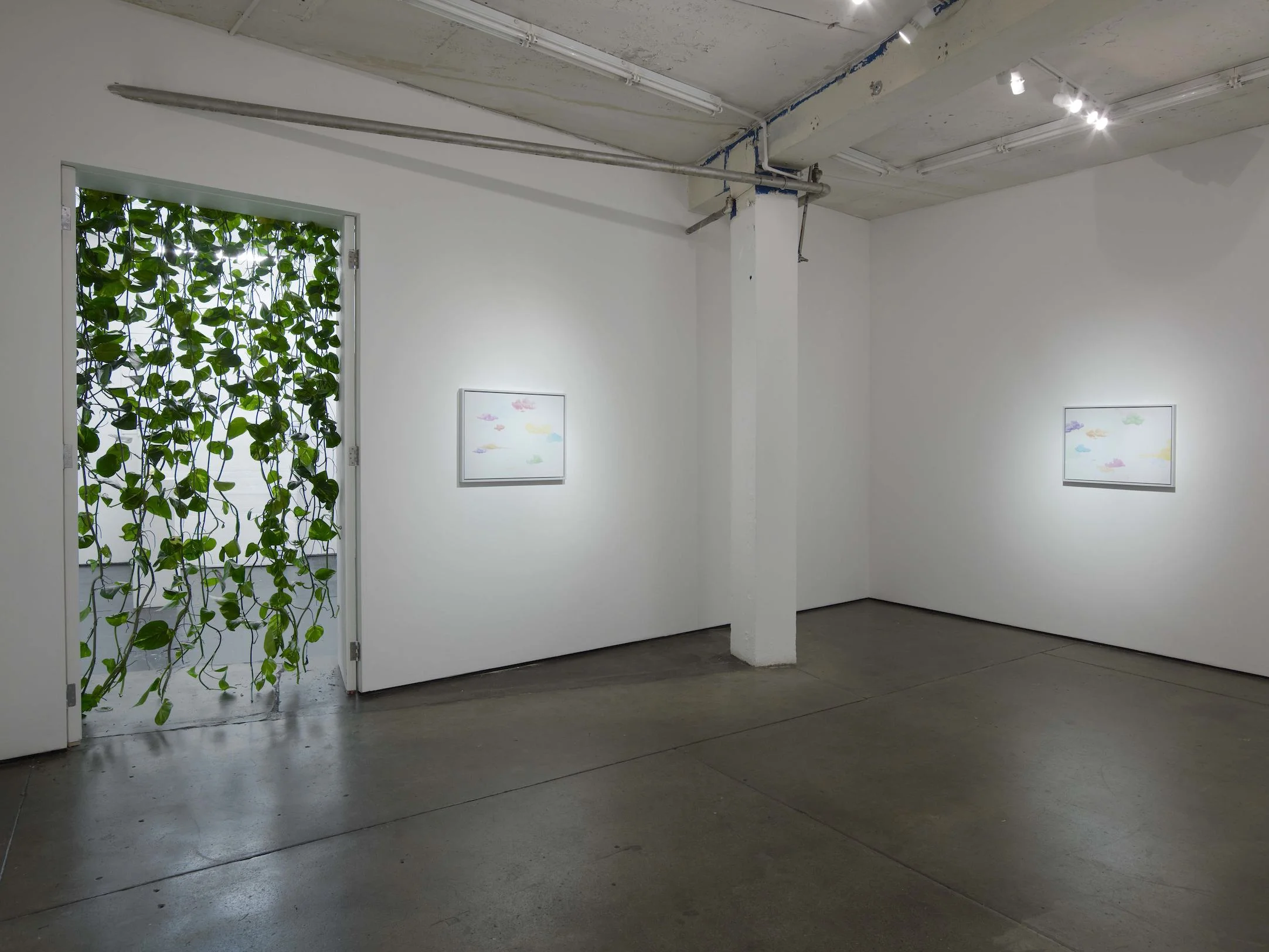 Installation view Herald St, London