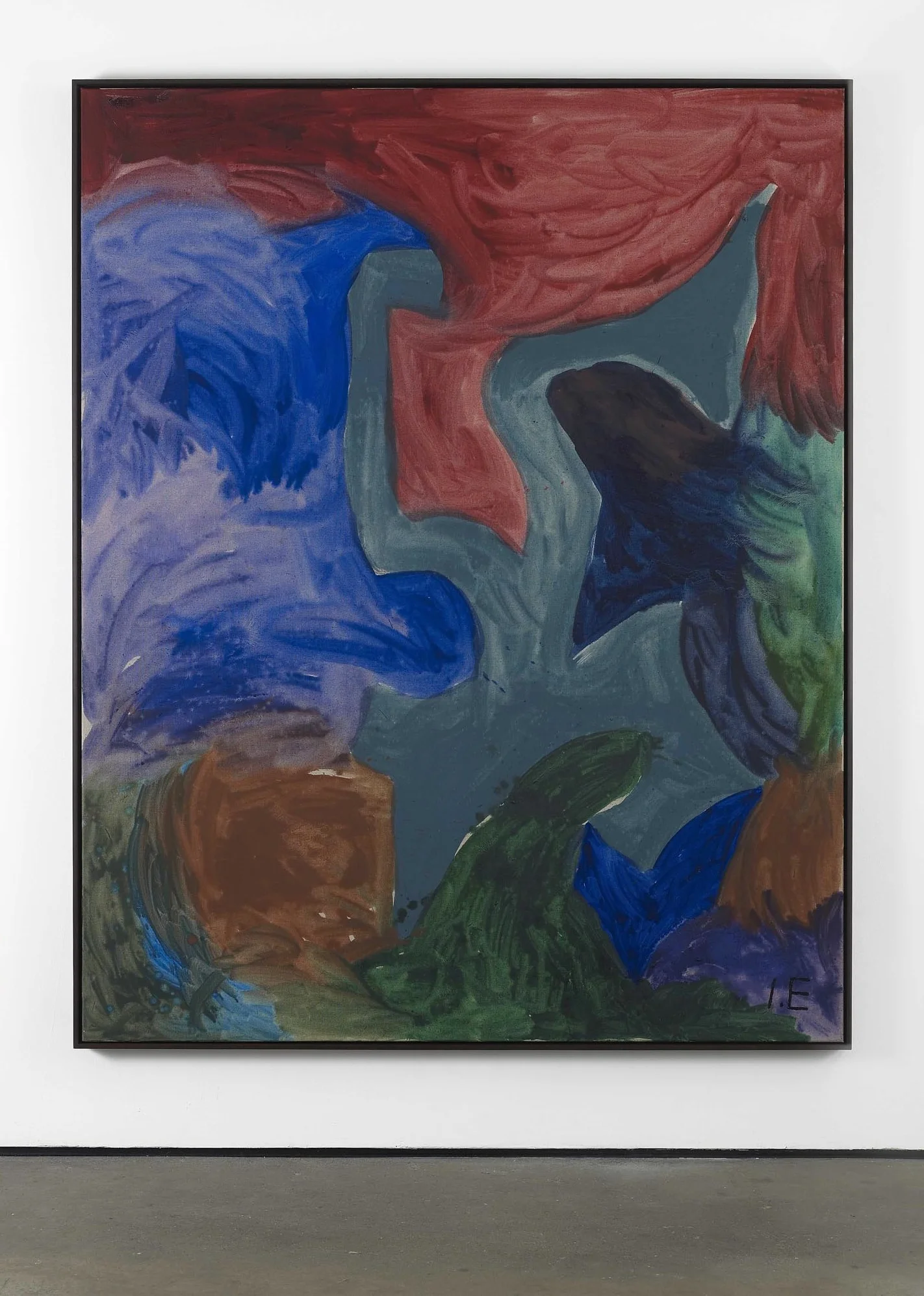 Dry thistle boiling on the stove 2010 Oil on linen, framed 203.5 x 163.5 cm / 80.1 x 64.3 in