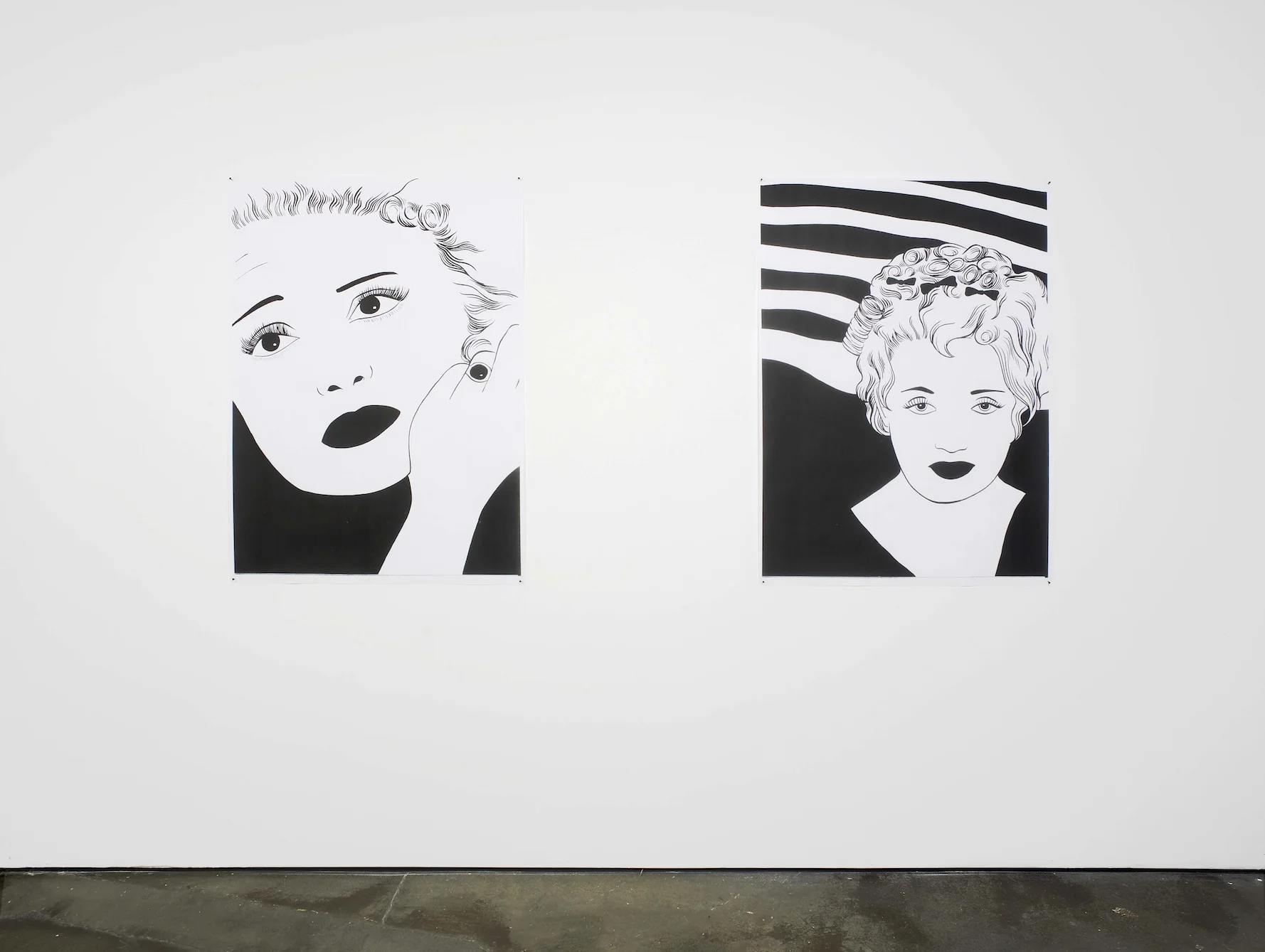 Installation view Herald St