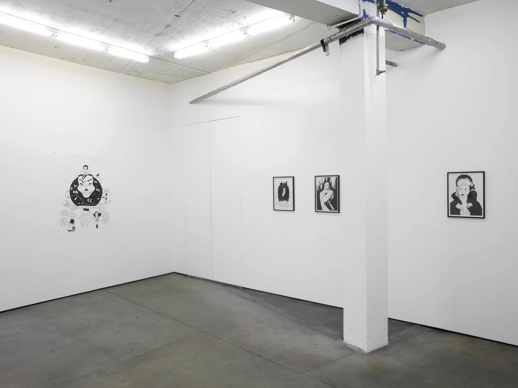 Installation view Herald St