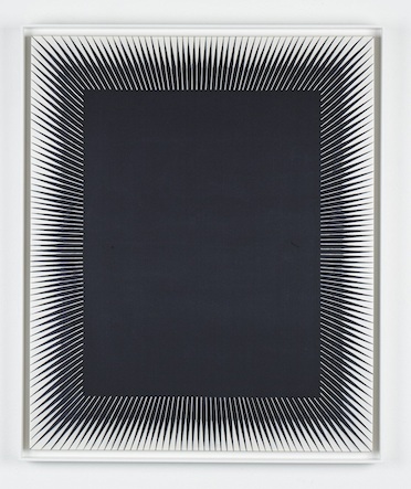     Matti Braun Untitled 2010 Dyed batik silk, paint 58.5 x 48.8 cm / 23 x 19.2 In 