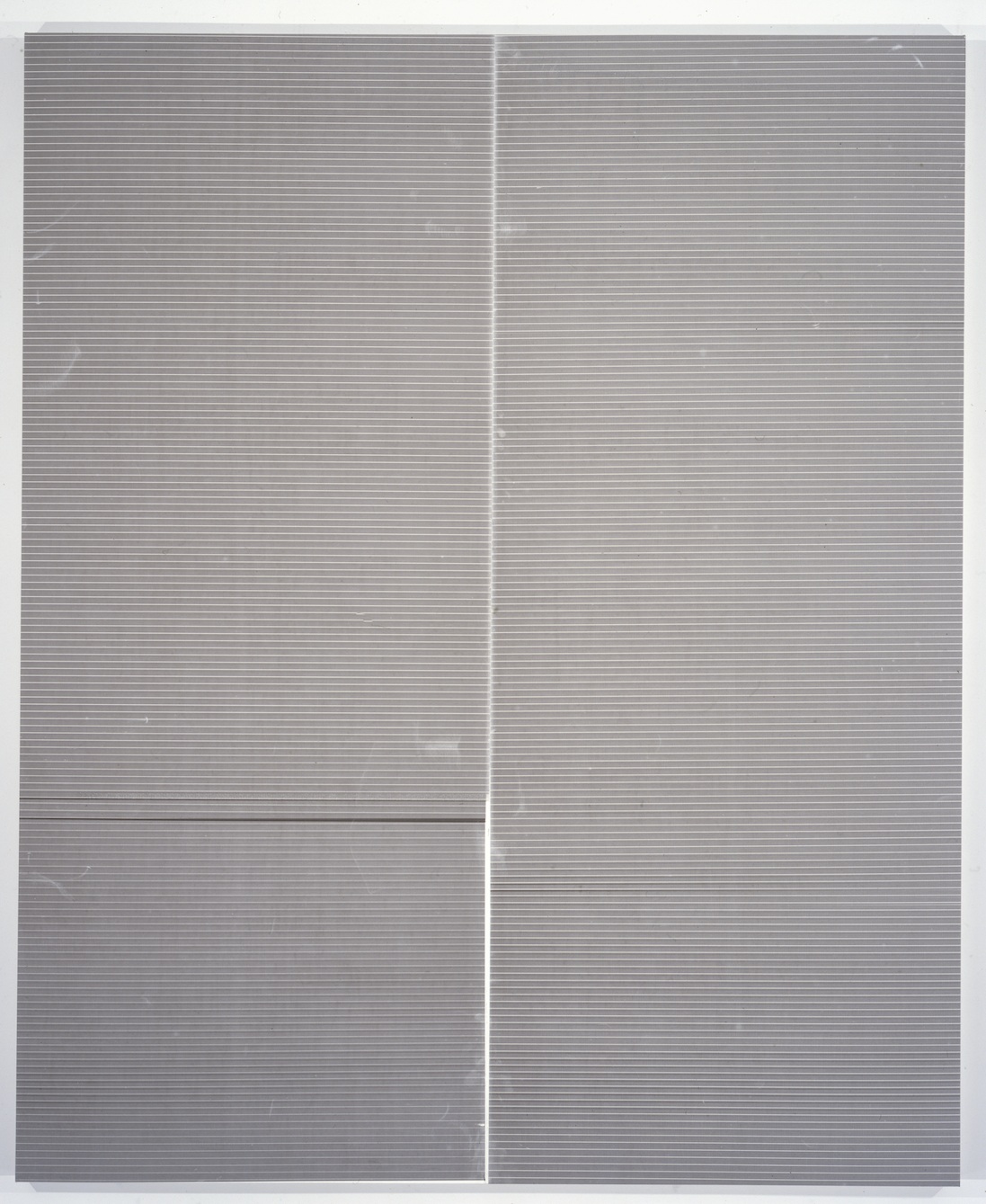      Wade Guyton   Untitled   Epson ultrachrome inkjet on linen   213.4 x 175.3 cm / 84 x 69 In  