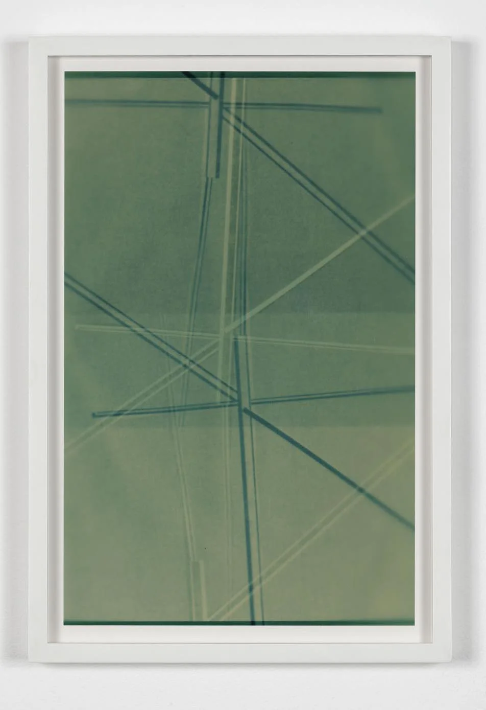 Untitled (Green Cross) 2009 Unique C-print 35.6 x 22.9 cm / 14 x 9 in