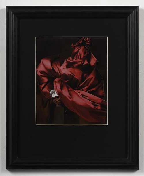 All Wrapped Up 2009 Framed collage 42 x 34cm