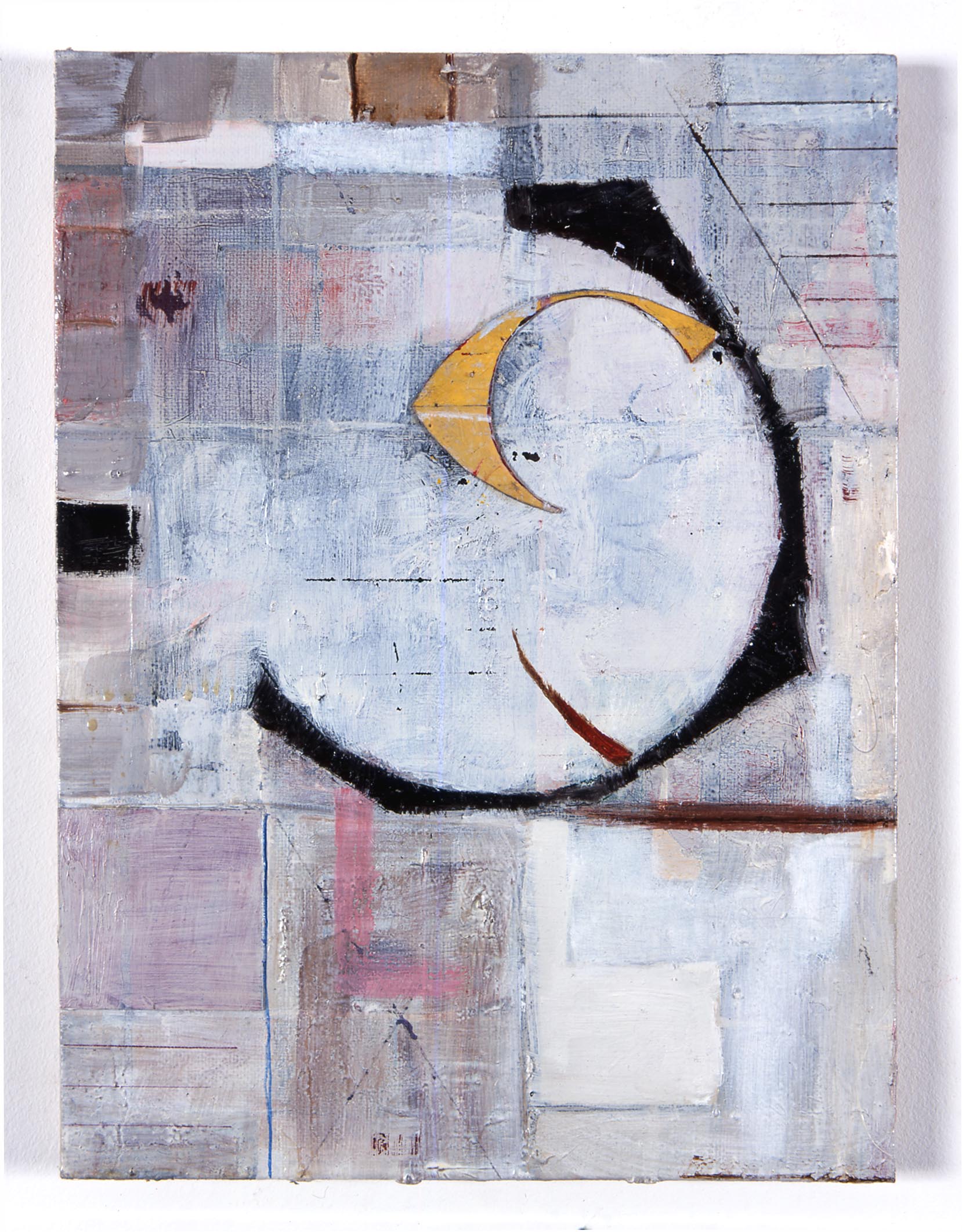     Untitled 2005 oil and paper on board 30.5x22.5cm    