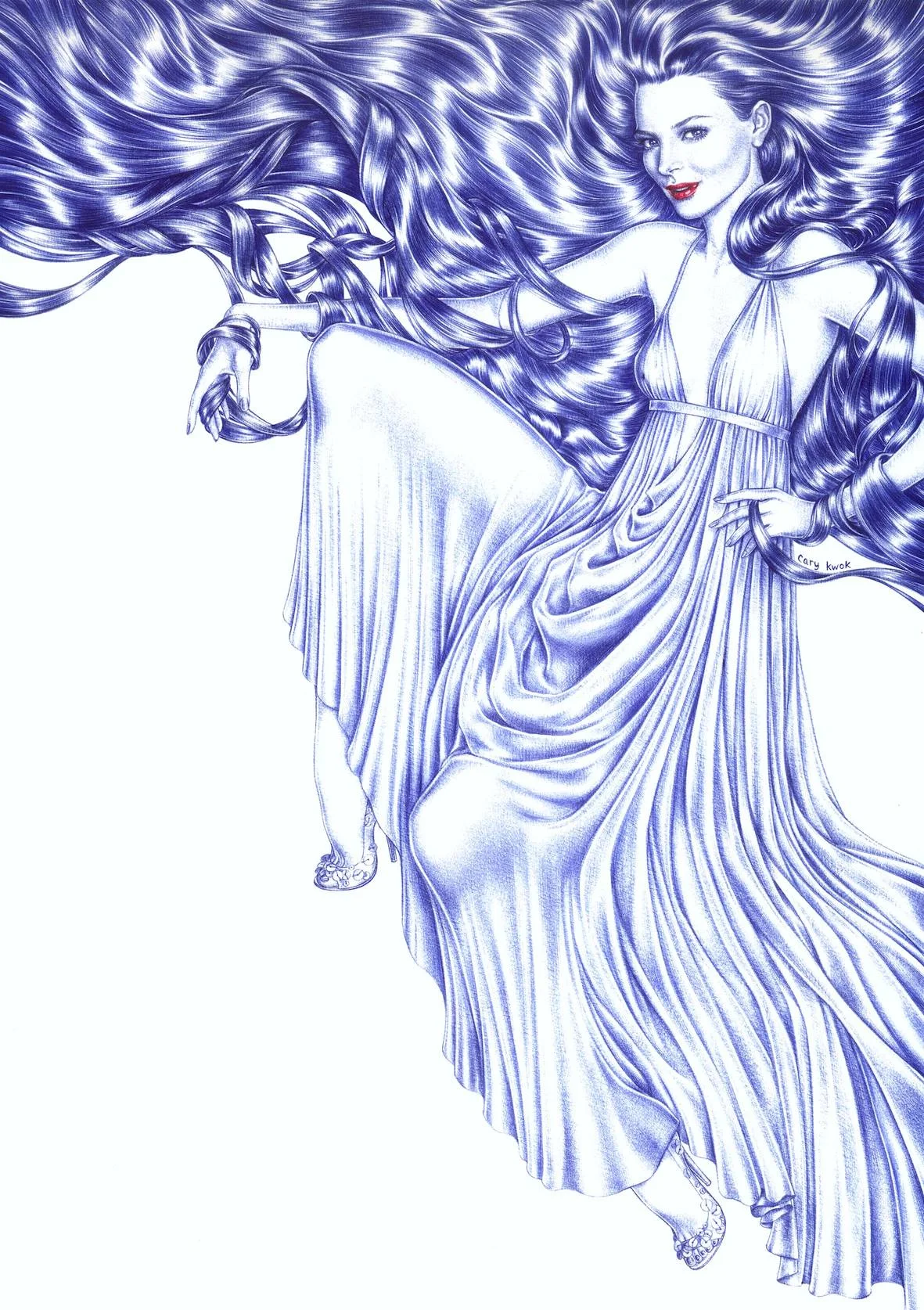 Georgina 2005 Ink on paper A3
