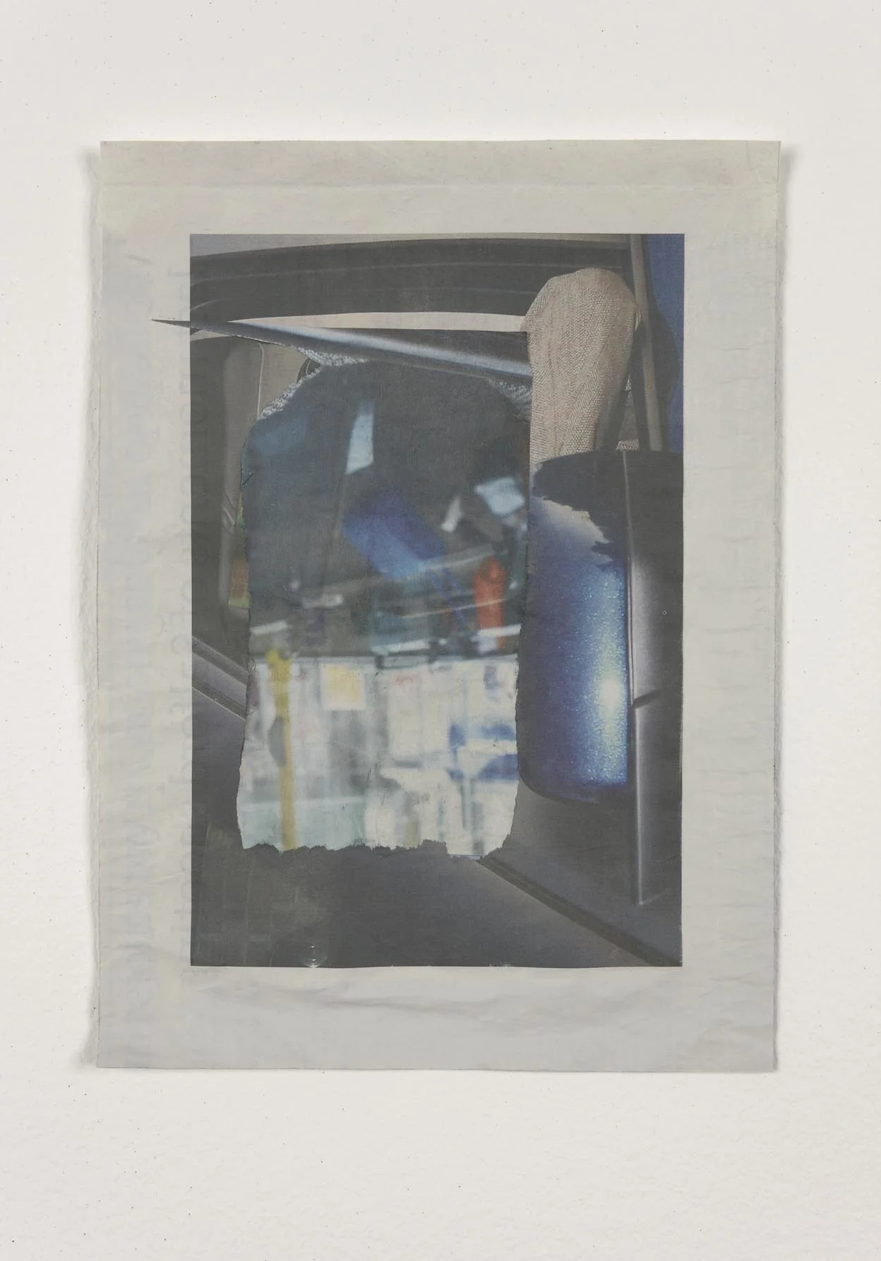 Untitled 2012 Acrylic on newsprint 28.5 x 21 cm / 11.2 x 8.2 in