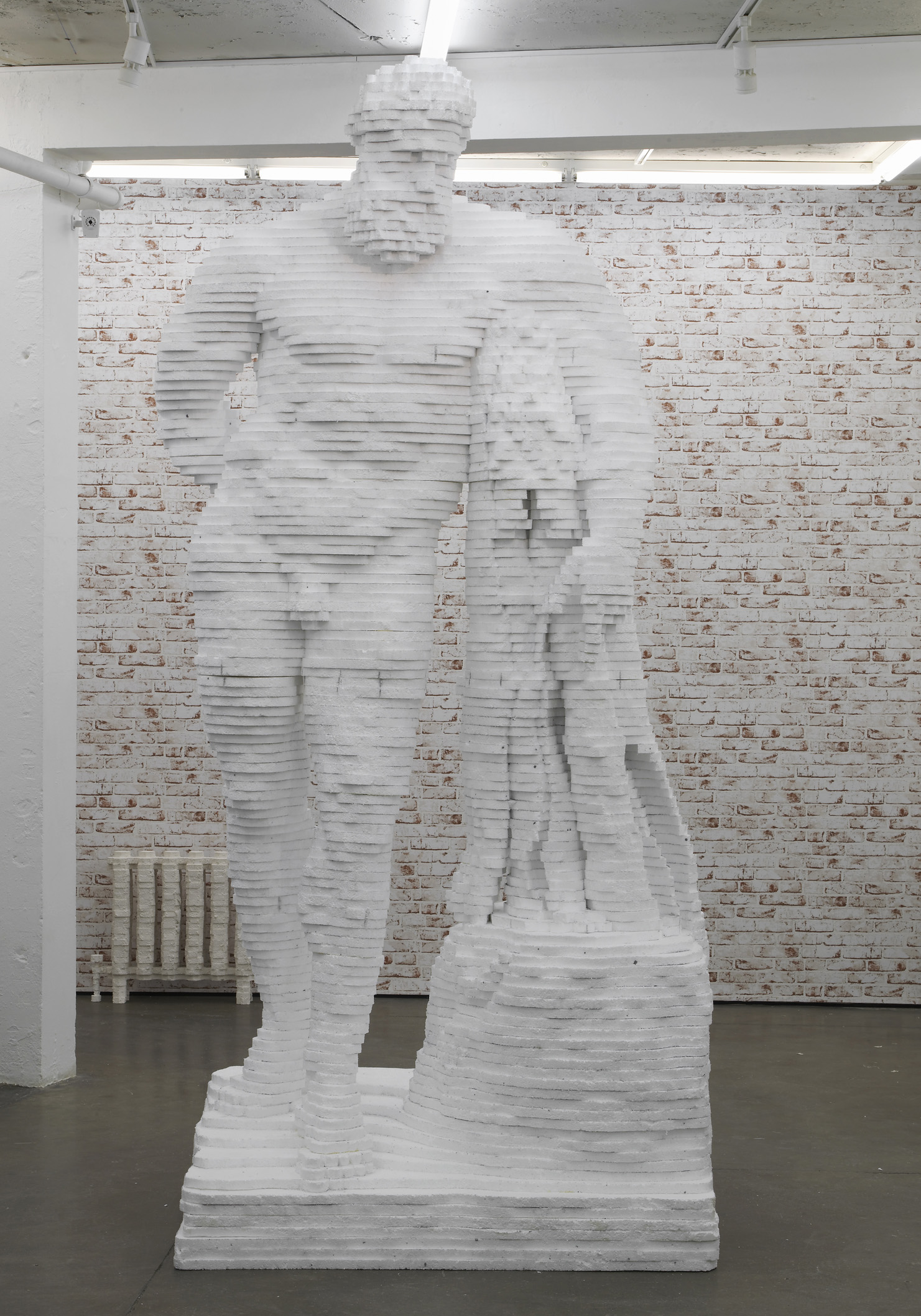     Hercules  2014  Polystyrene  315 x 130 x 106 cm / 124 x 51.1 x 41.7 in 