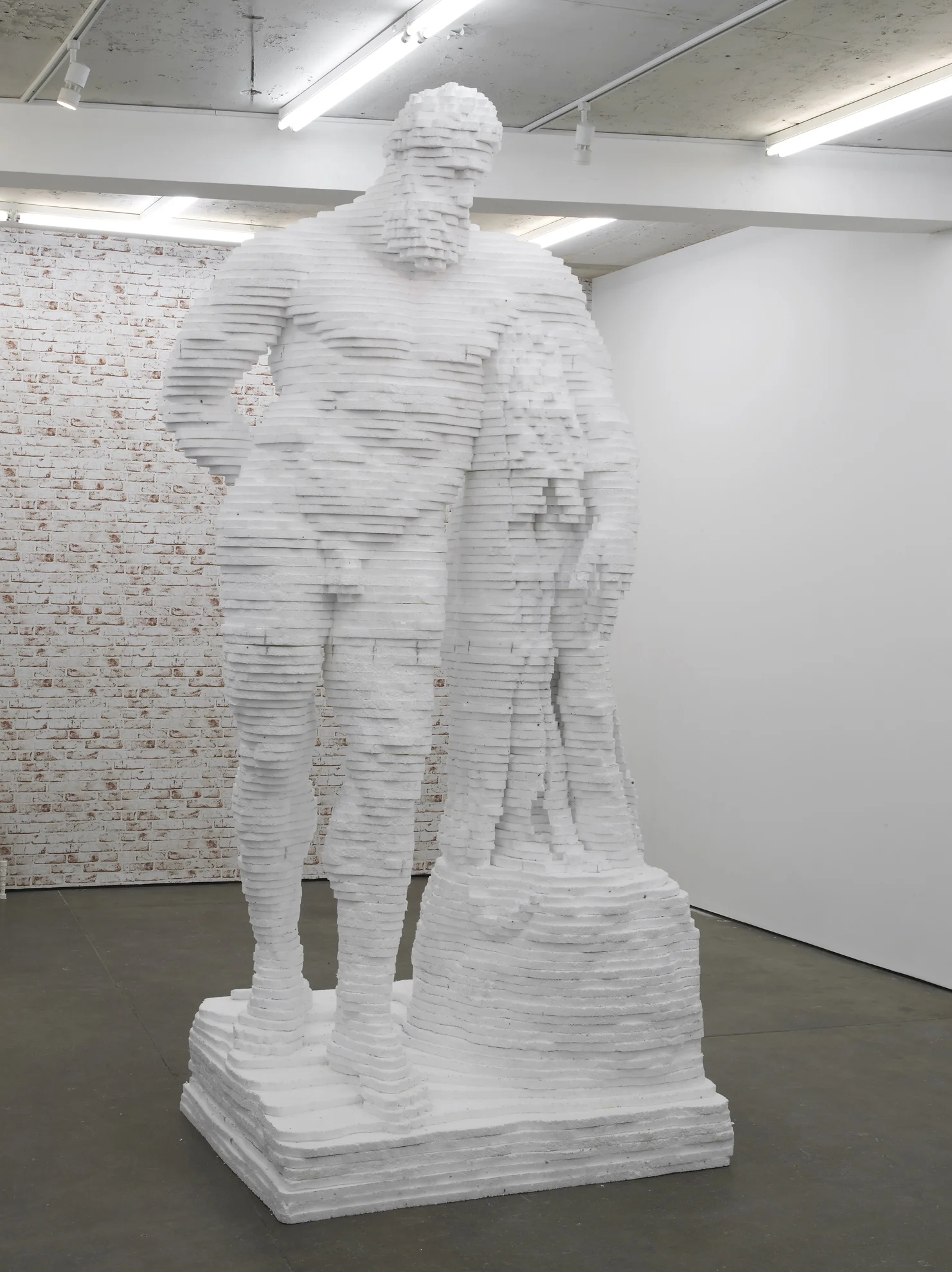 Hercules 2014 Polystyrene 315 x 130 x 106 cm / 124 x 51.1 x 41.7 in