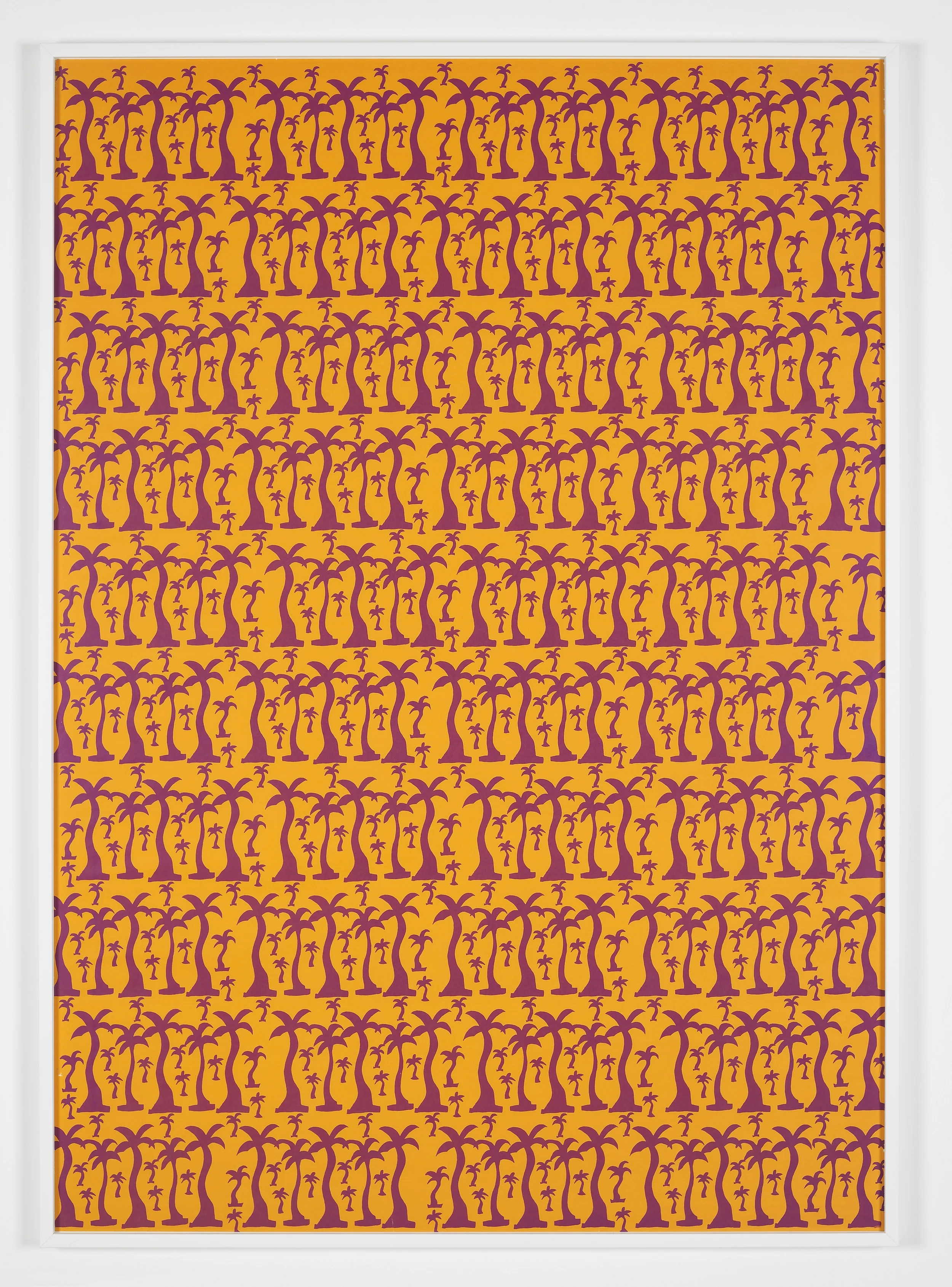 Friedrich Kuhn Untitled 1968/9 Screenprint 120 x 90 cm / 47.2 x 35.4 in, framed
