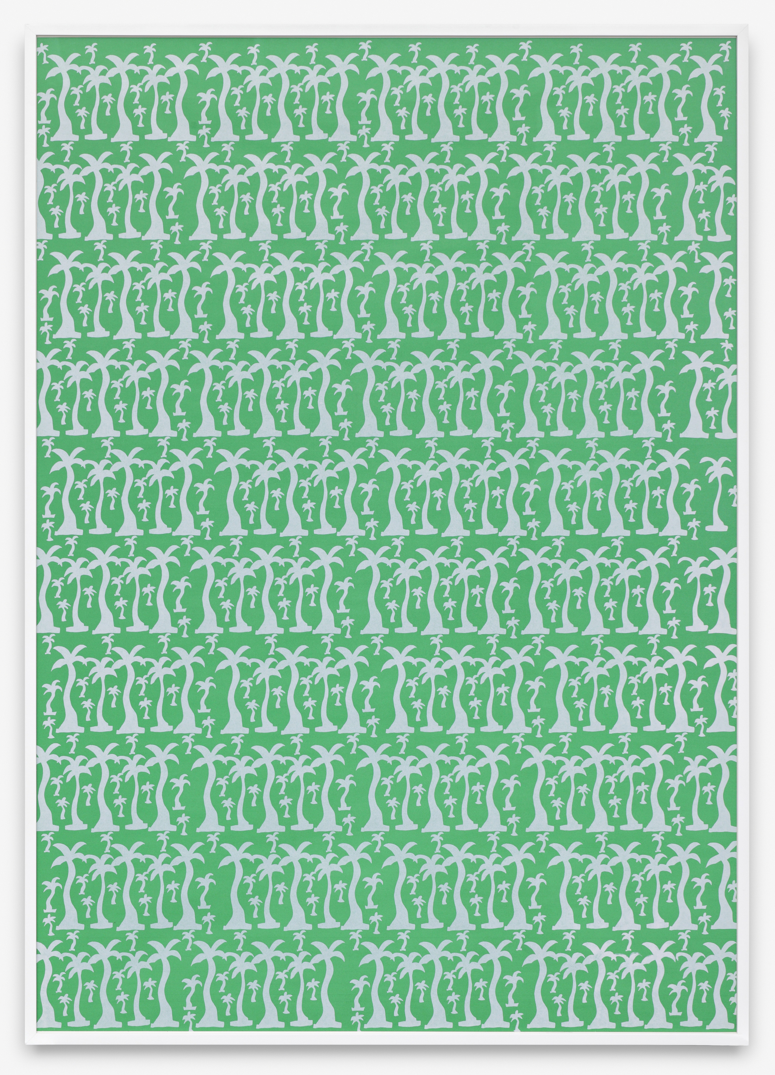  Friedrich Kuhn Untitled 1968/9 Screenprint 120 x 90 cm / 47.2 x 35.4 in, framed 