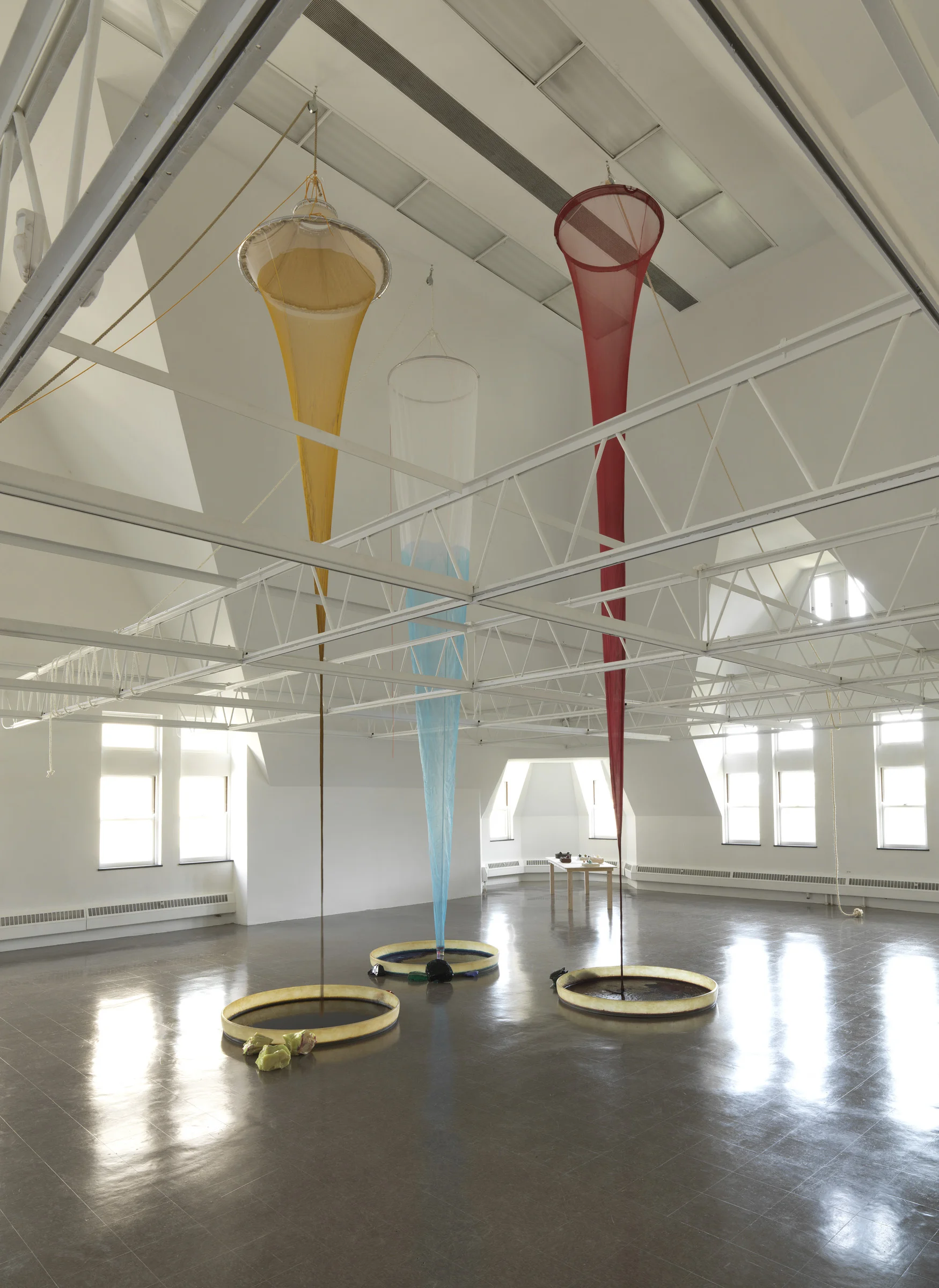 Colour Drop Installation View The Renaissance Society, Chicago,US 2014