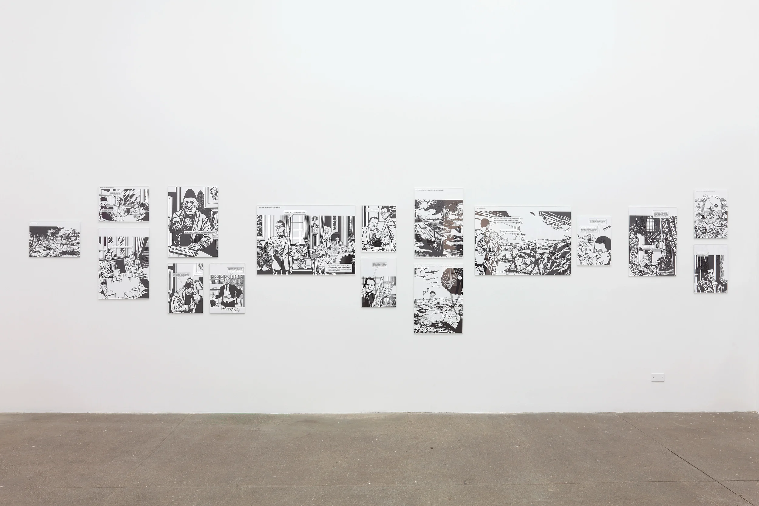 Anish and Antony Take Afghanistan 2014 Inkjet print on paper 32 parts: 10 x (44 x 62 cm / 17.3 x 24.4 in),14 x (34 x 44 cm / 13.3 x 17.3 in), 8 x (62 x 86 cm / 24.4 x 33.8 in) Ed. 1/2 + 1 AP