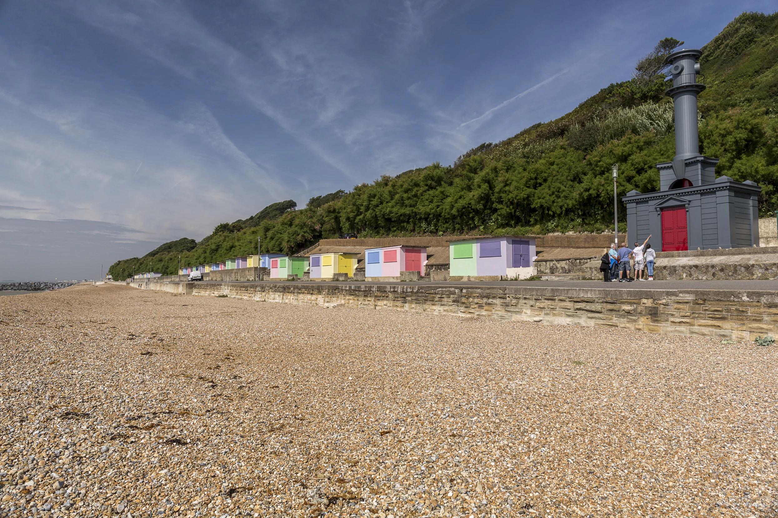 Beach Hut in the Style of Nicholas Hawksmoor Folkestone Triennial, Folkestone, UK 2014