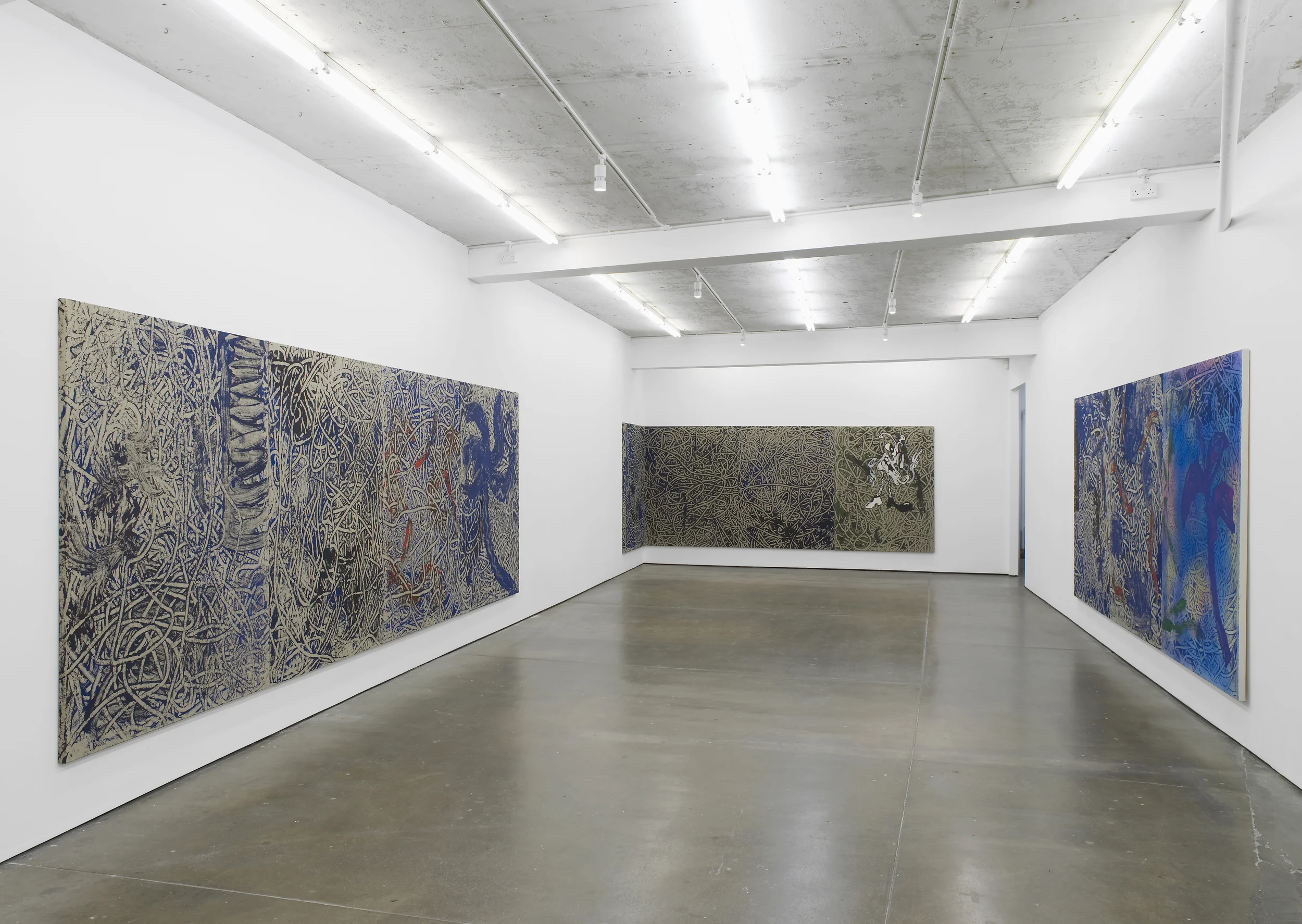 Installation view Herald St, London