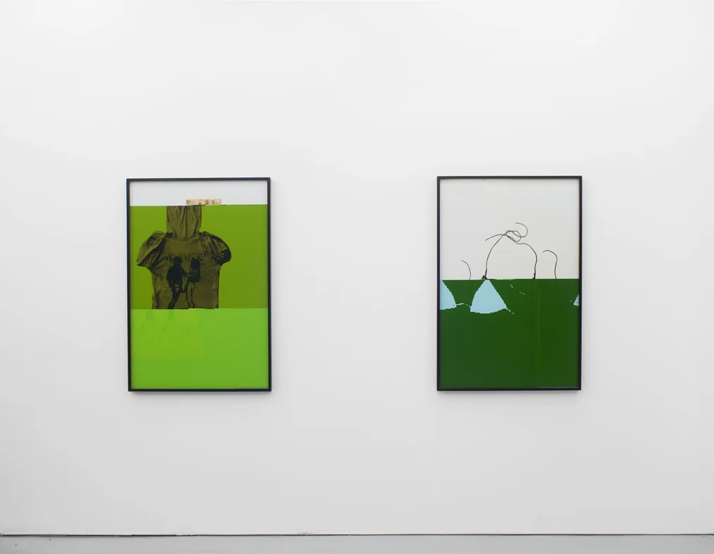 Installation view Herald St - Golden Sq, London