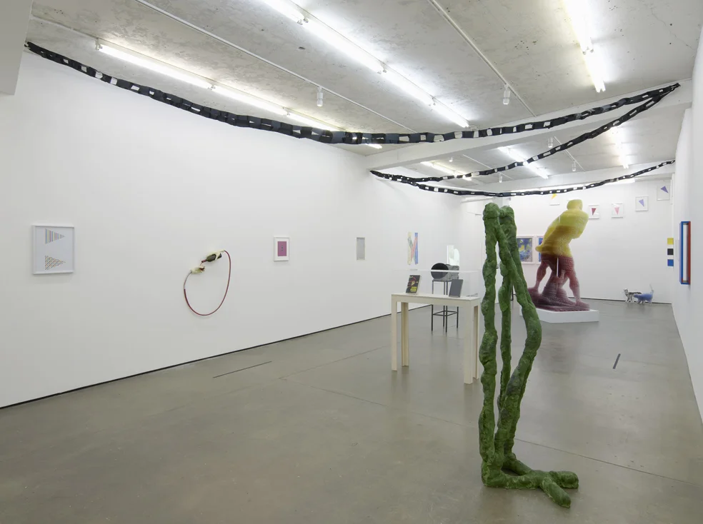 Installation view Herald St, London