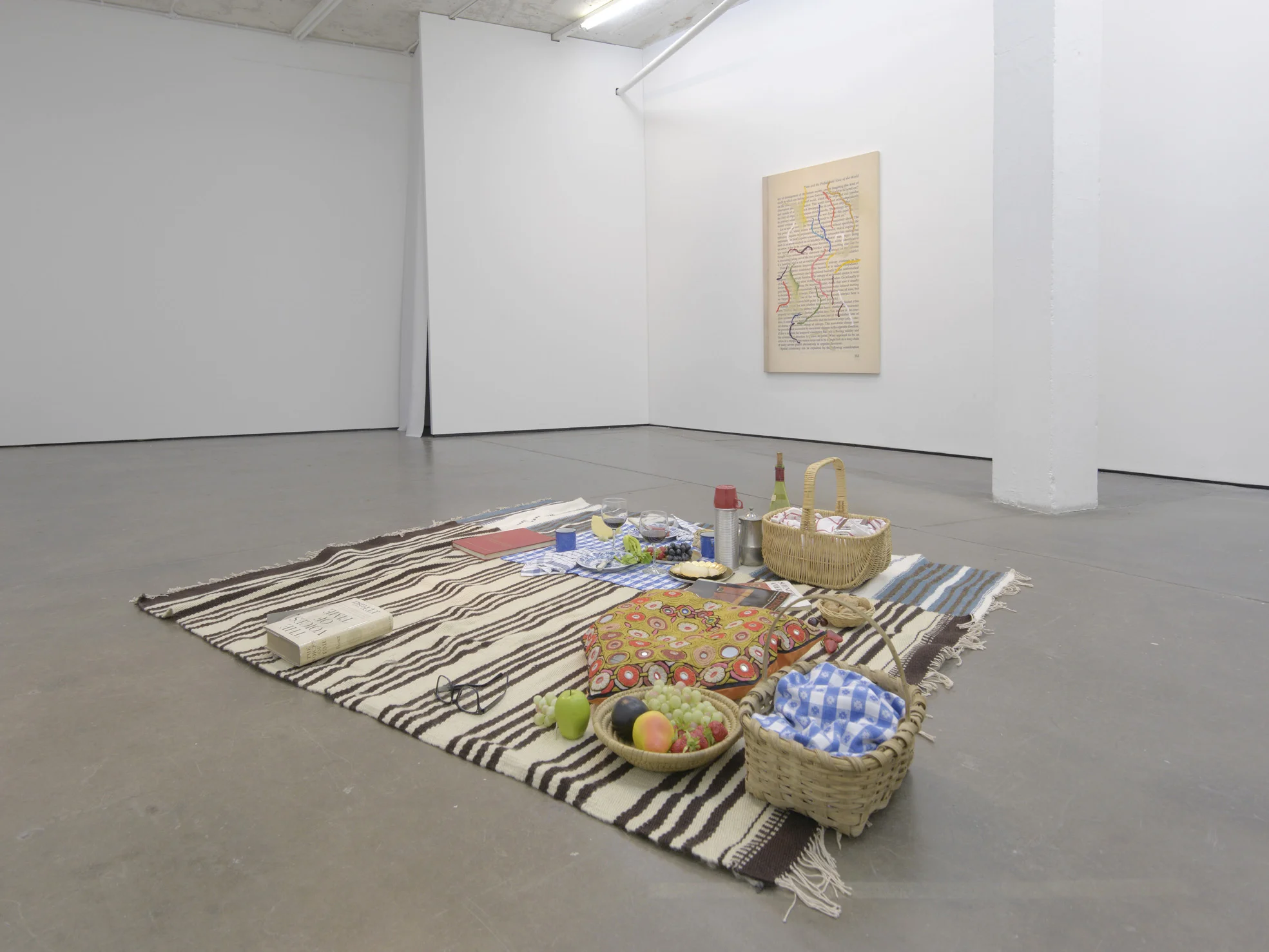Installation view Herald St, London