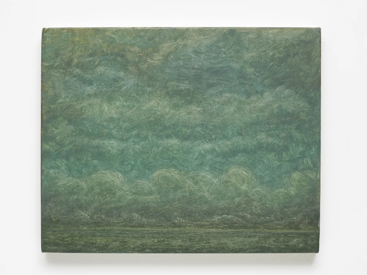 Lucas Arruda Untitled 2015 Oil on Canvas 24.2 x 30.2 x 2.5 cm / 9.5 x 11.8 x 0.7 in