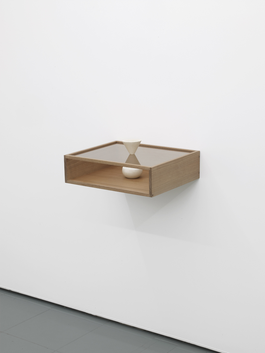     Felipe Cohen Broken time # 2 2014 Wood, glass and sandstone 12 x 45 x 37 cm / 4.7 x 17.7 x 14.5 in 