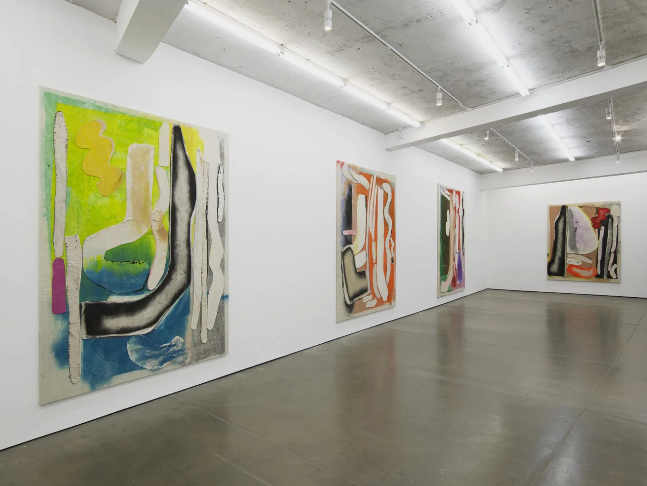 Installation view Herald St, London