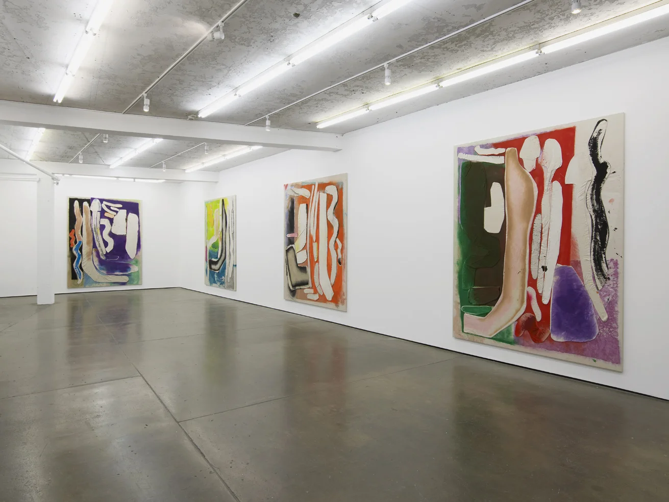 Installation view Herald St, London