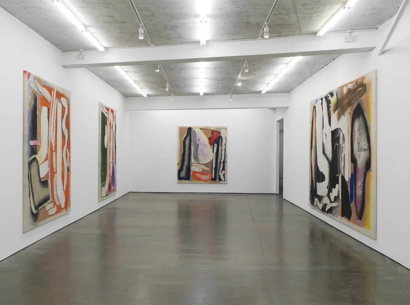 Installation view Herald St, London