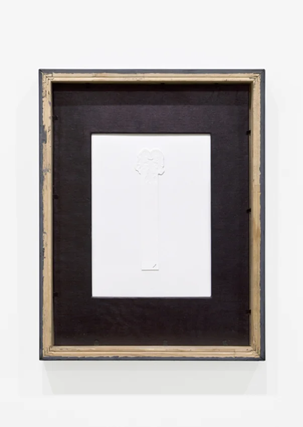Lusty Ghost (7) 2014 Paper, polyester thread, cotton 33.5 x 25.6 x 3.8 cm / 13.2 x 10.1 x 1.5