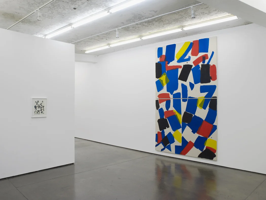 Matt Connors Not Straight Installation View Herald St 2015