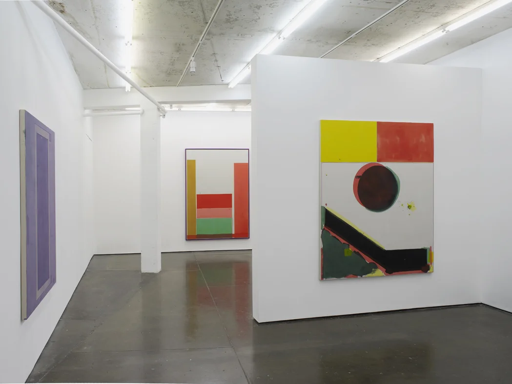 Matt Connors Not Straight Installation View Herald St 2015