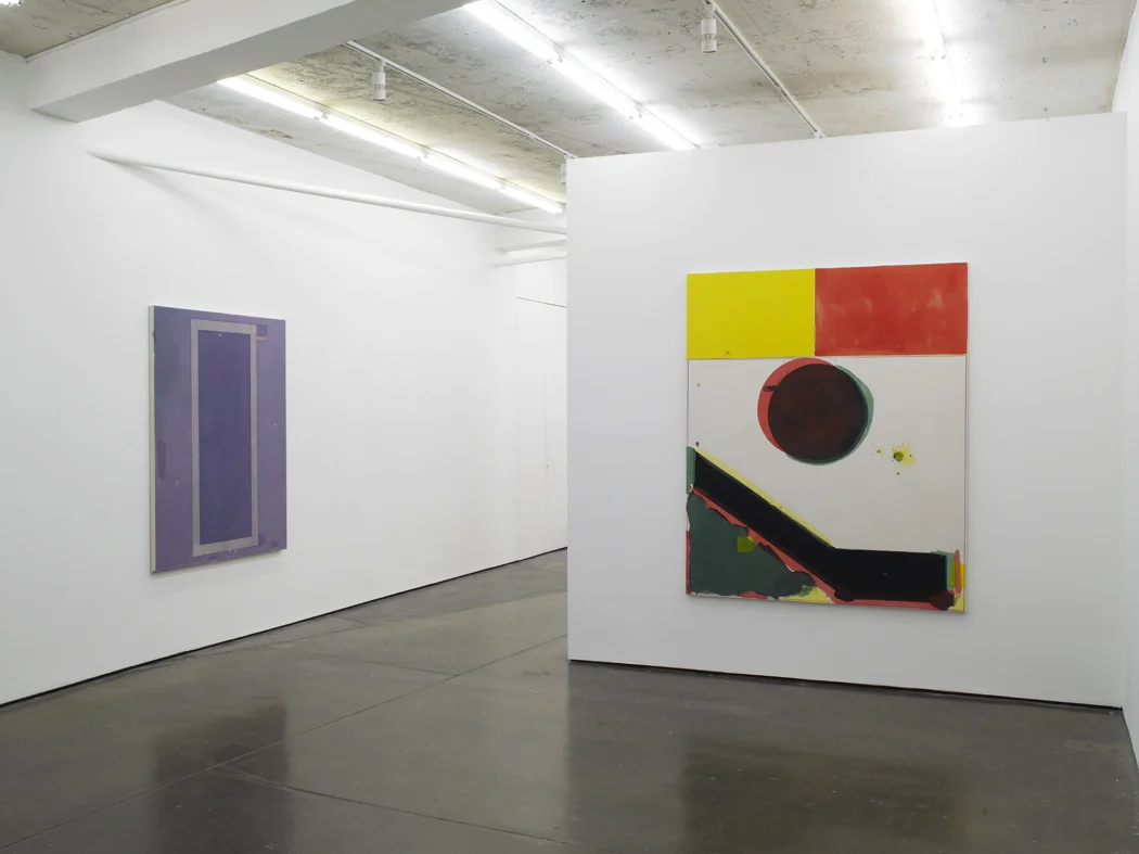 Matt Connors Not Straight Installation View Herald St 2015