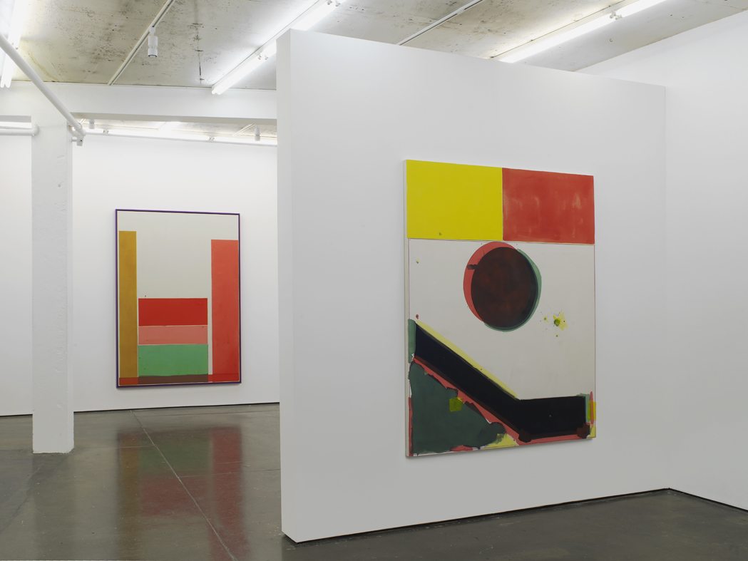     Matt Connors  Not Straight  Installation View  Herald St  2015 