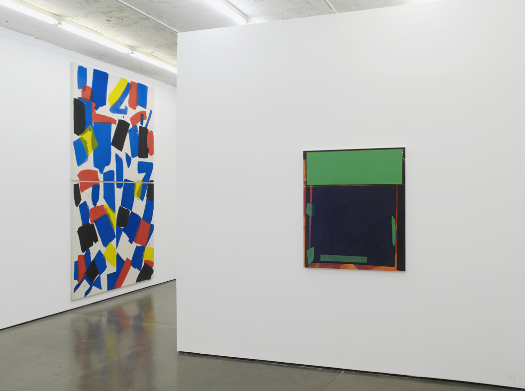     Matt Connors  Not Straight  Installation View  Herald St  2015 