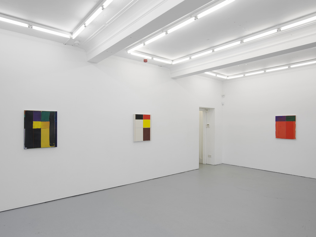     Matt Connors Not Straight  Installation View  Herald St - Golden Sq  2015 