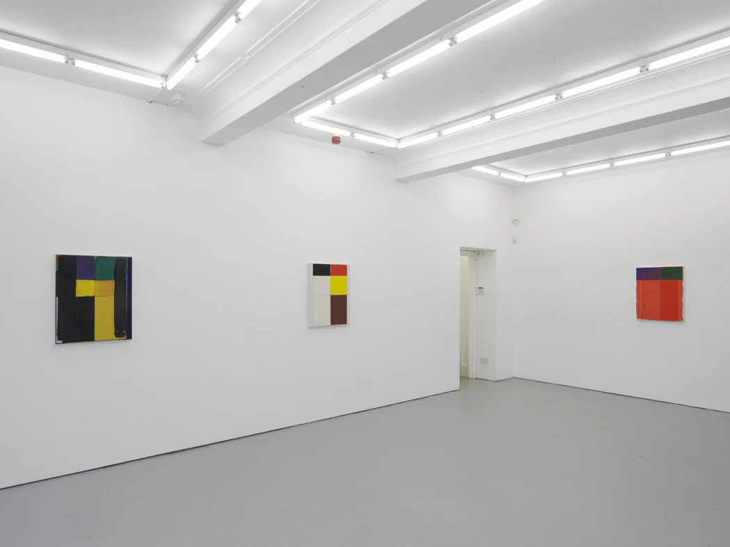 Matt Connors Not Straight Installation View Herald St - Golden Sq 2015
