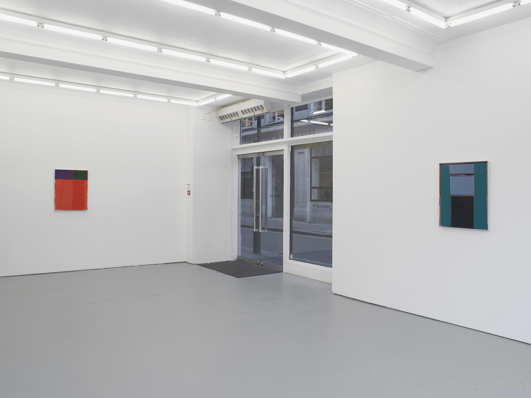     Matt Connors Not Straight  Installation View  Herald St - Golden Sq  2015 