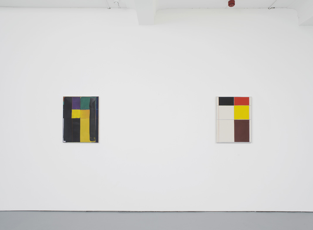     Matt Connors Not Straight  Installation View  Herald St - Golden Sq  2015 