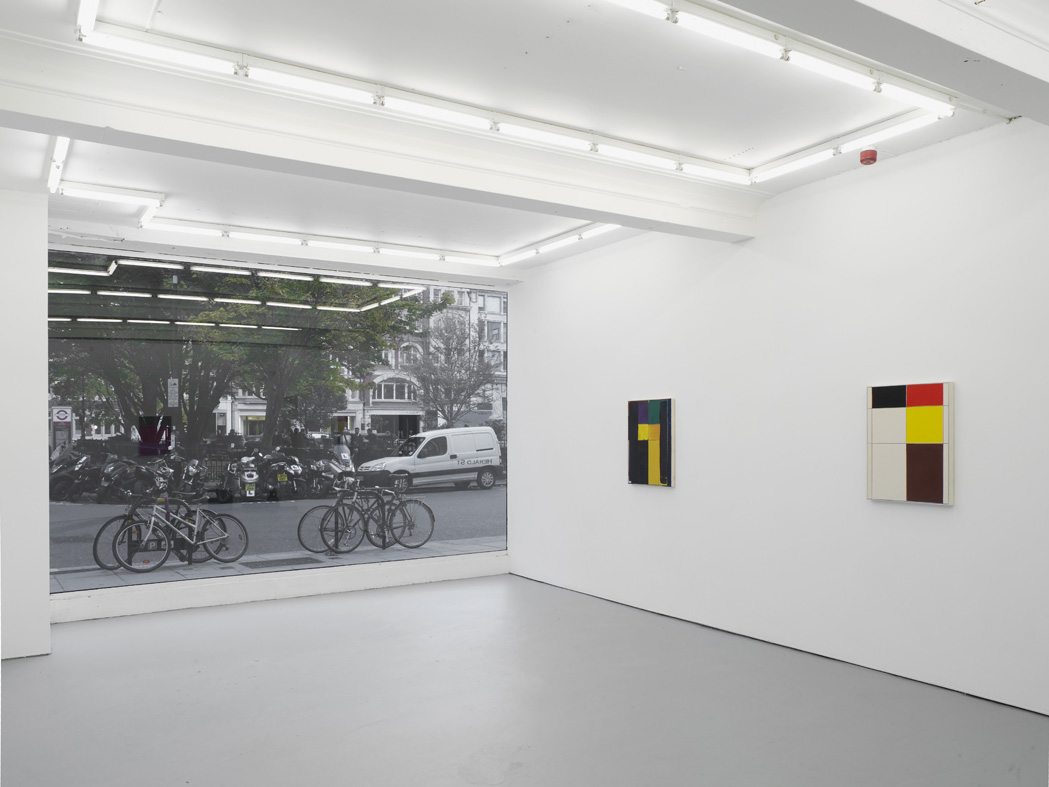     Matt Connors Not Straight  Installation View  Herald St - Golden Sq  2015 