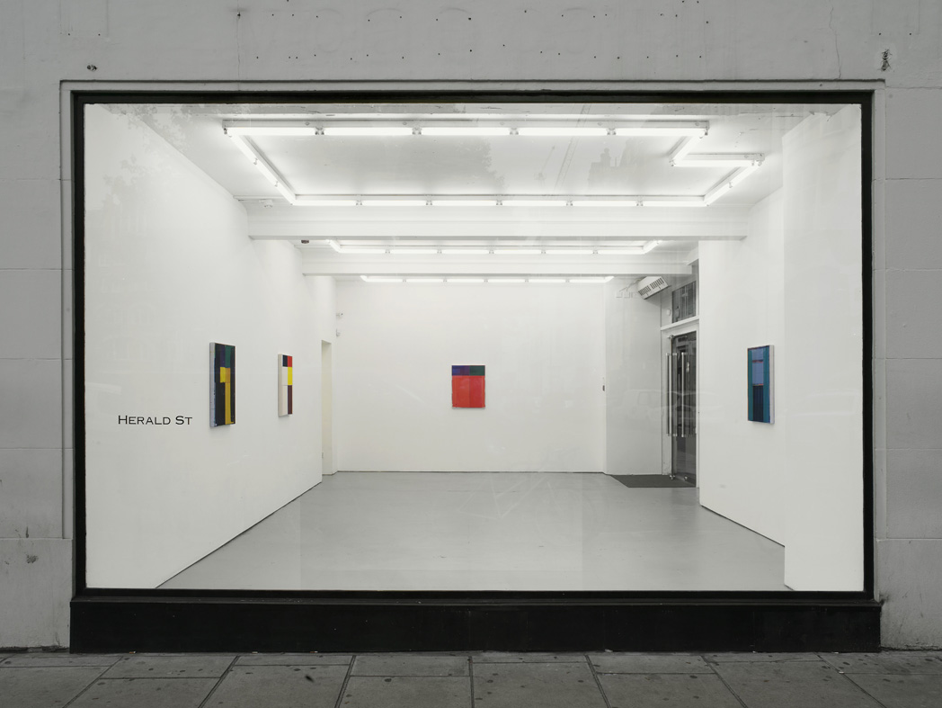     Matt Connors Not Straight  Installation View  Herald St - Golden Sq  2015 