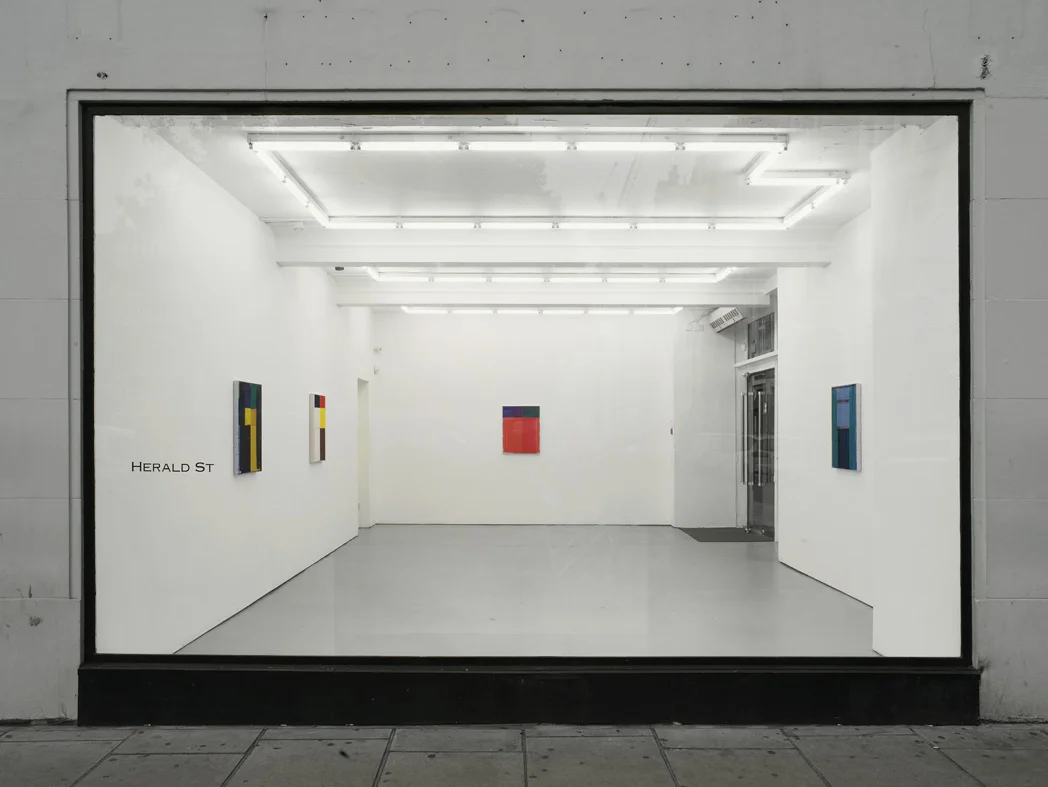 Matt Connors Not Straight Installation View Herald St - Golden Sq 2015
