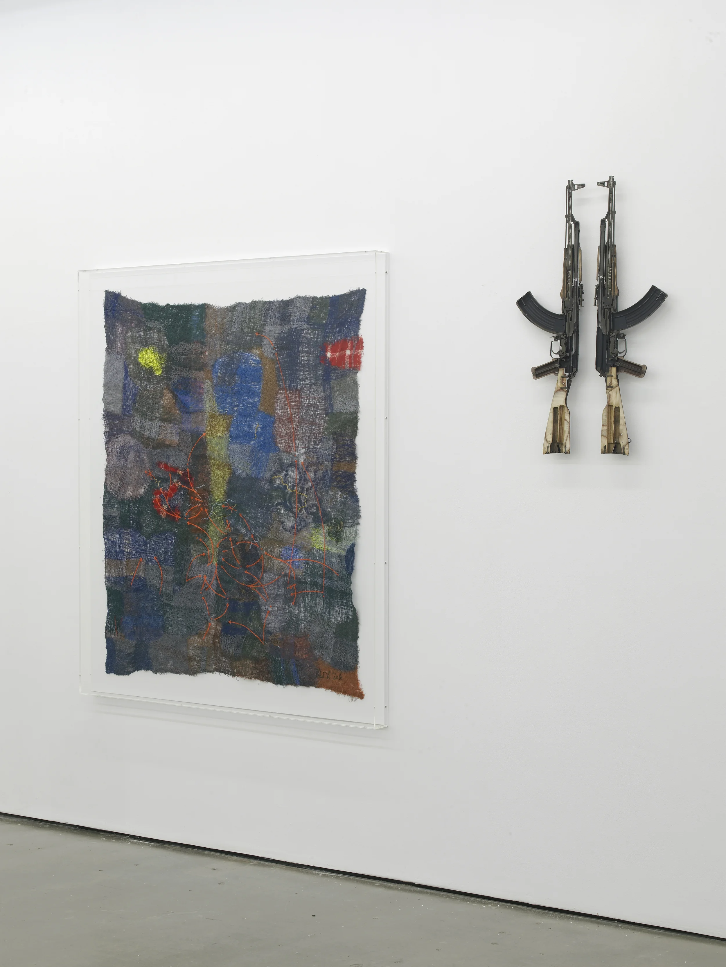 Alexandra Bircken Needle Installation View Herald St 2016