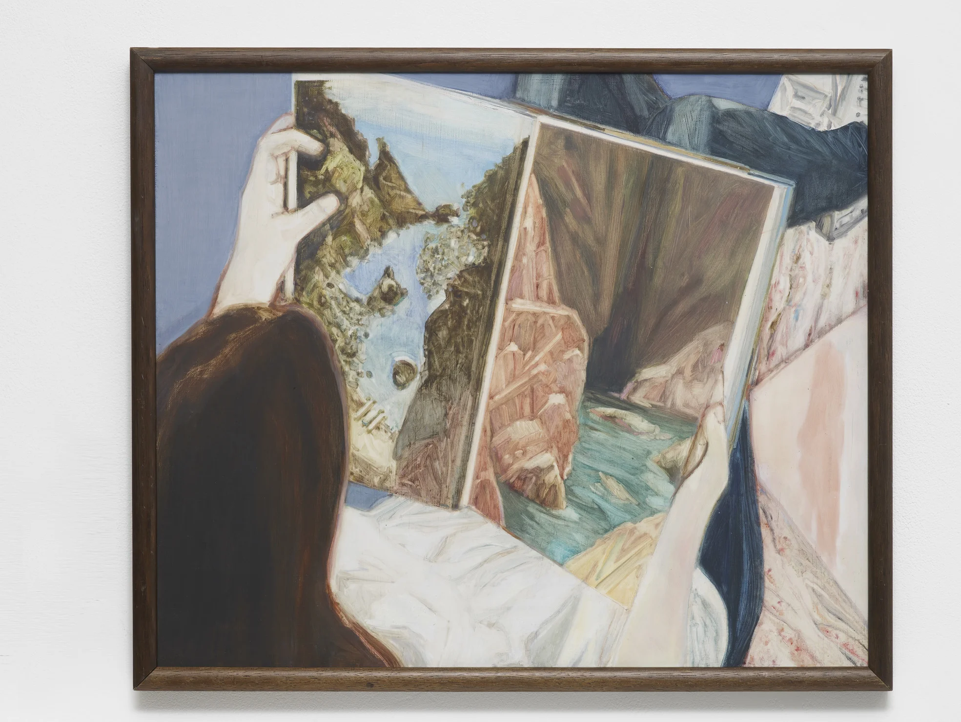 Jill Mulleady Badlands 2015 Oil on canvas 46 x 55 cm / 18.1 x 21.6 in HS12-JM5454P