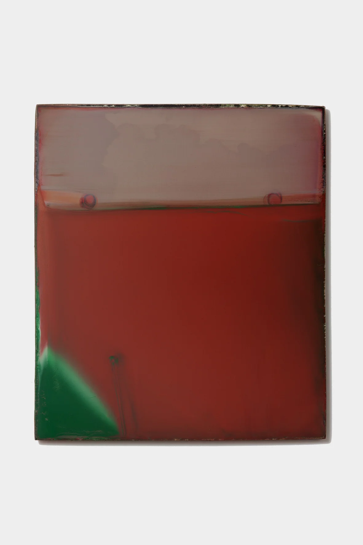 Untitled 2016 Oil on gesso board 35 x 30 cm / 13.7 x 11.8 in